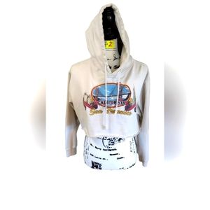 John Golt crop top hoodie